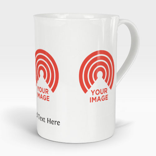 upload 3 images with text bone china windsor mug