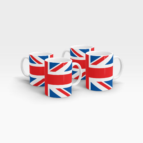 union jack mug collection, set of 4 and 6